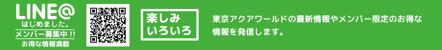 東京アクアワールLINE@